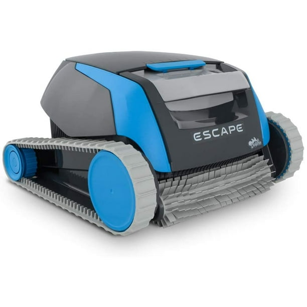 DOLPHIN E10 Automatic Robotic Pool Cleaner with Easy to Clean Top Load Filter Basket Ideal for Above Ground Swimming Pools up to 30 Feet 
